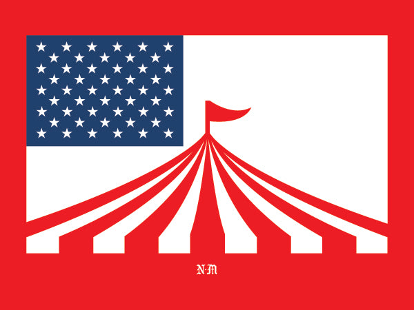 ...And To The Circus For Which It Stands (Sticker) Version 2