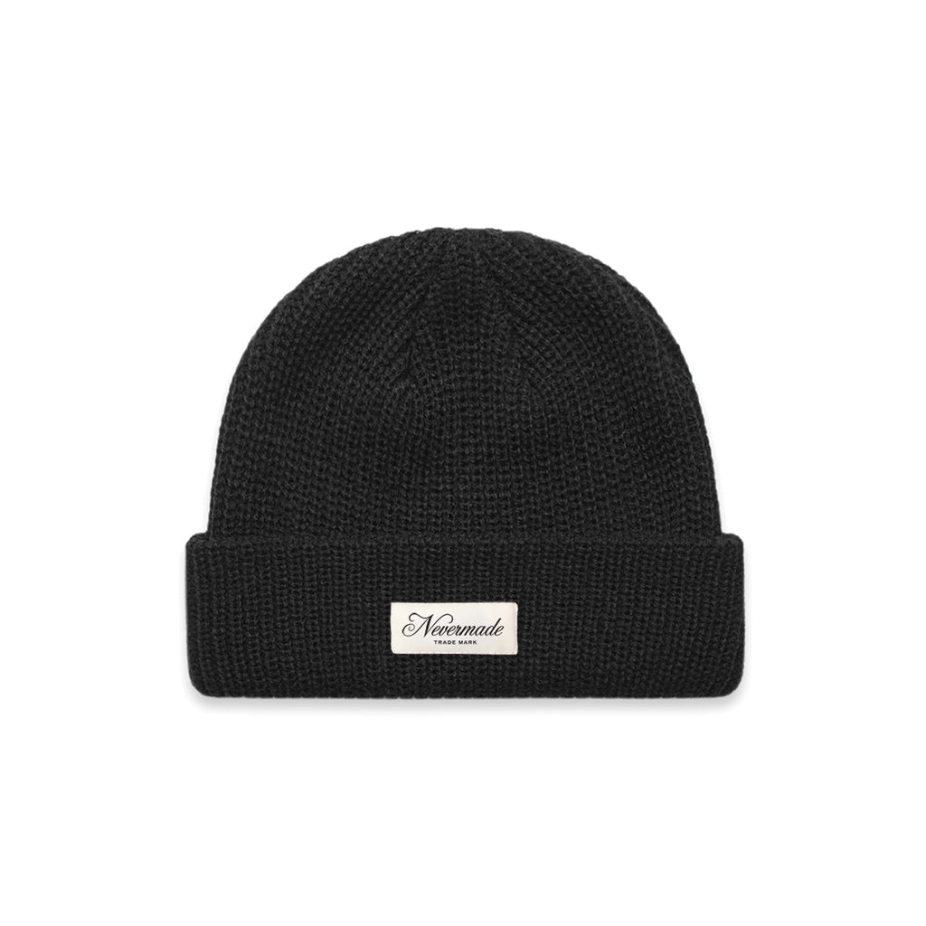 Vela Cuff Beanie - Black