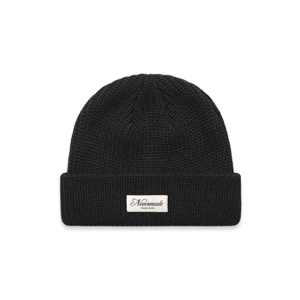 Vela Cuff Beanie - Black