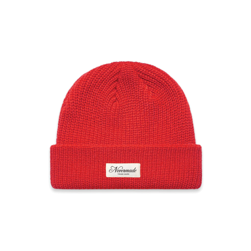 Vela Cuff Beanie - Red