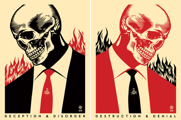 Destruction & Denial - Diptych