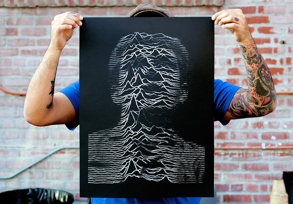 Shadowplay | Limited Edition Joy Division Screen Print | Never Made