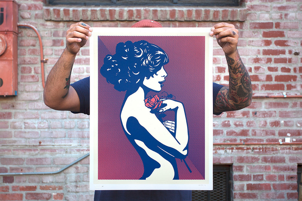 Love is a Losing Game | Serigraph Print | Never Made